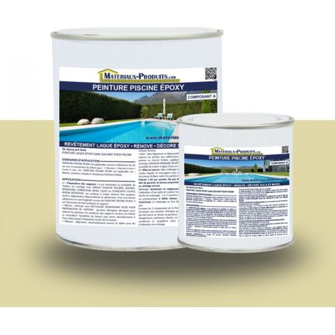 Peinture Piscine Epoxy - 2.5 Kg Ivoire - MATPRO (1/6)