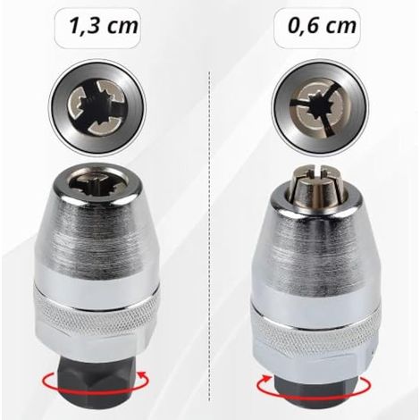 Extracteur de goujons 3/8", boulons de 6 à 12 mm, sans perçage (1/3)