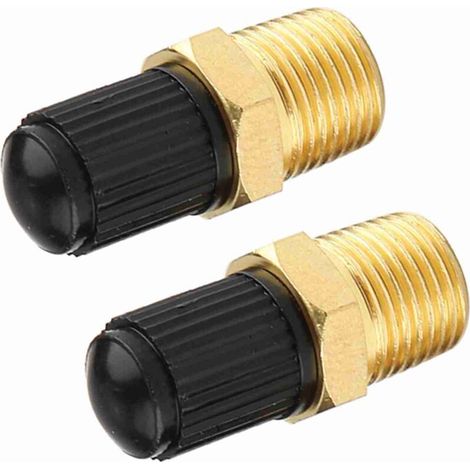 Stück Messing-Luftkompressor-Tankfüllventil 1/8" NPT-Außengewinde