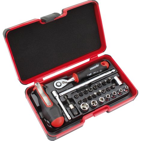 Juego de Varillas Intercambiables y Carraca Smart EVO 29 pcs SL/PH/PZ/TORX/HEX/SW/BH/MS FELO (1/3)