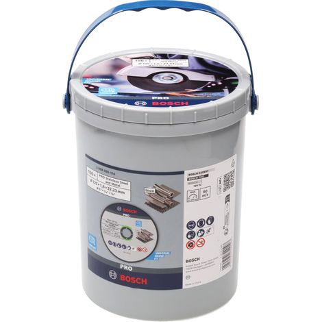 Bosch PRO  Stainless Steel  and Metal  Trennscheibe 125  x 1,6  x 22,23  mm gerade  100 St  - 2608626114