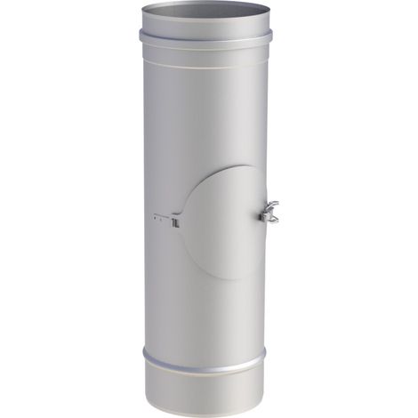 Tubage Inox Lg=500 mm avec trappe de visite Ø 150