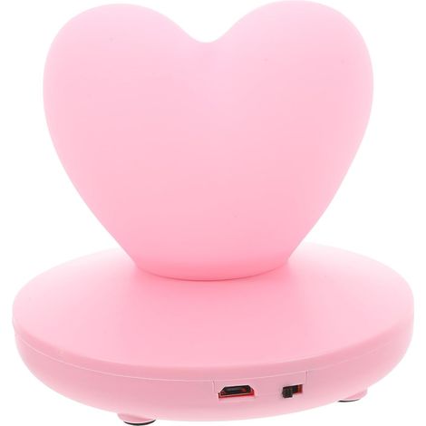 Veilleuse Tactile de Cœur LED Rechargeable USB Lampe de (1/5)