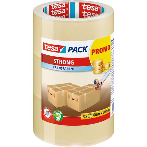 tesa 57799-00000-02 Nastro adesivo tesapack® Trasparente (L x L) 66 m x 50 mm 1 pz. (1/2)