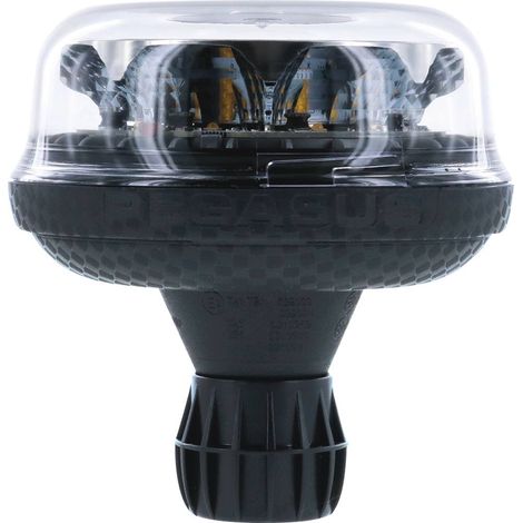 Led-Rundumleuchte drehbar/blitz/doppelblitz cabochon transparent CEA - 79450