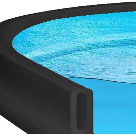 Barrière de douche pliable, Joint Porte Douche, Seuil de Douche pour Séparation Humide et Sèche, Convient pour la Cuisine et la Salle de Bain (1 M, Noir) sunflower (1/2)