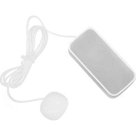 Détecteur de fuite d'eau WiFi étanche avec alertes via application intelligente Zigbee pour lave-linge, chauffe-eau et installation domestique (sous-sol). (1/5)