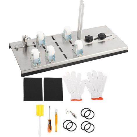 Machine de coupe de bouteille en verre rond DIY outils à main industriel avec accessoires Kit5 roues (1/5)