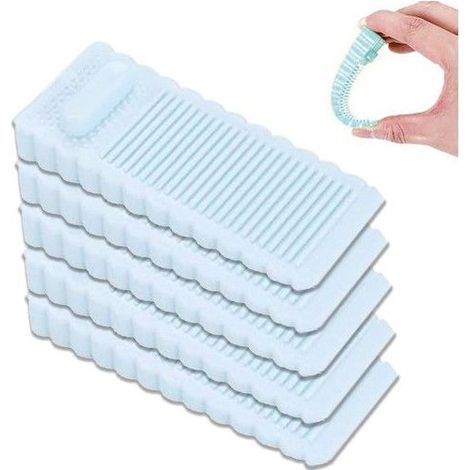 Cale de porte de sol. Lot de 5 cales de porte. Caoutchouc antidérapant. Cale de porte. Cale de fenêtre réglable en (1/4)