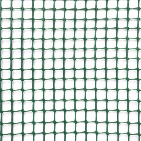RETE QUADRA 10MM VERDE VENDITA AL METRO (1/2)