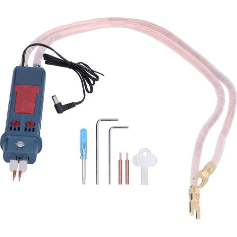 DIY Handheld Welding Pen, Integrated Spot Welder, Automatic Trigger, Pressure Adjustment Tool (16 Square Copper Wire - U-Shaped Plug) (1/5)