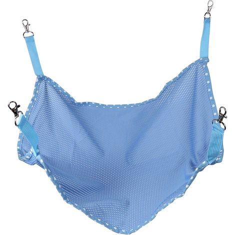 Hamac mignon pour petit chat, chaise suspendue douce pour chaton, chiot, furet, repos pour animaux, bleu L (1/3)