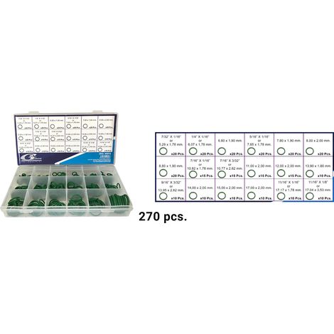 3RG 96018 CAJA JUNTAS AIRE ACONDICIONADO (270 PCS)