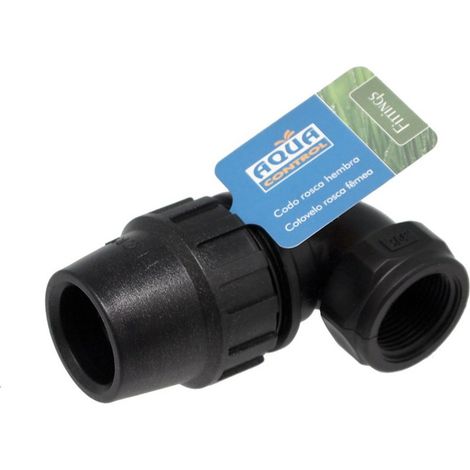 Codo con rosca hembra 20mm (1/2) aqua control