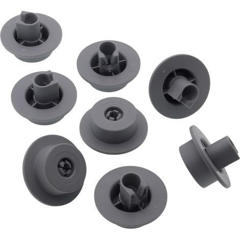 Electrolux AEG Rex 8 ruote cesto inferiore lavastoviglie F55 F66 F77 FFB EEZ ESF (1/2)