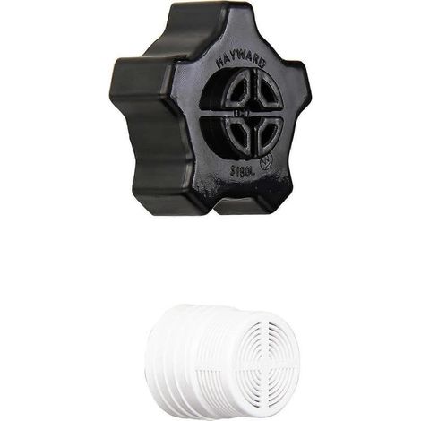 Bouchon de vidange du cylindre de sable Hayward SX180LA pour filtre à sable Pro Series - Accessoire de rechange avec joint (1/3)
