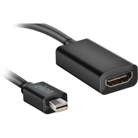 Ekon ECITDISPLHDMI cavo e adattatore video Mini DisplayPort HDMI tipo A (Standard) Nero (1/2)