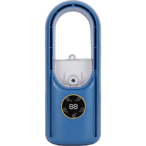 Ventilateur Tour Brumisateur USB sans Aile - Rafraîchisseur d'Air Multifonction pour Bureau Maison Dortoir (1/5)