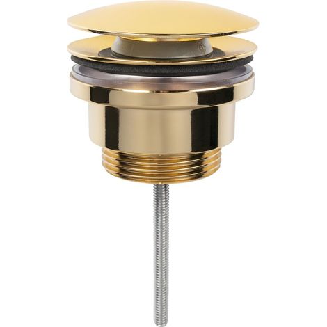 Sapho - Bonde d'évier, Click-Clack, doré CV1110G (1/3)