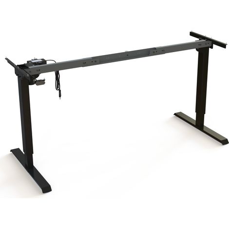 STIER Elektrisch höhenverstellbares Gestell 501-20 Schwarz 160 x 80 cm (1/3)
