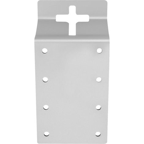 Estantería para cobertizo en forma de T, soporte de alta resistencia, capacidad de carga de 200 kg, color plata, 12 piezas. (1/2)
