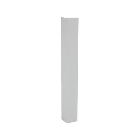 Palo Da Esterno Moderno H80Cm Kube Alluminio E Termoplastica Grigio Led 7W 4000K (1/4)