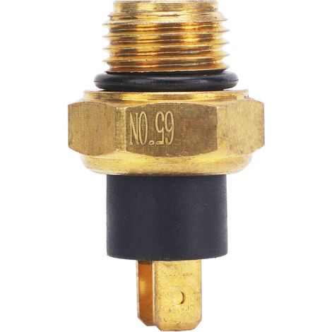 M16 16-mm-Kupferkühlersensor, Motorkühlerlüfter-Temperaturschalter für 100-150-250 cm³ Pit Quads und ATVs - Crezuo
