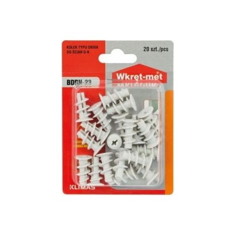 Tasselli senza fine Driva per cartongesso 20 pz 8x23mm