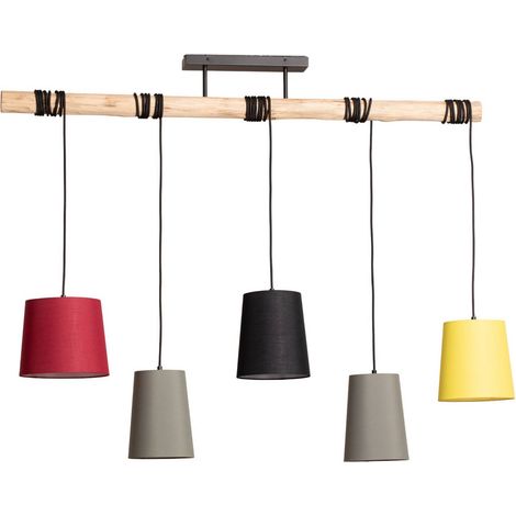Ceiling Lightdimmable 'Amilia' made of Wood for Living Room & Dining Room (1/5)