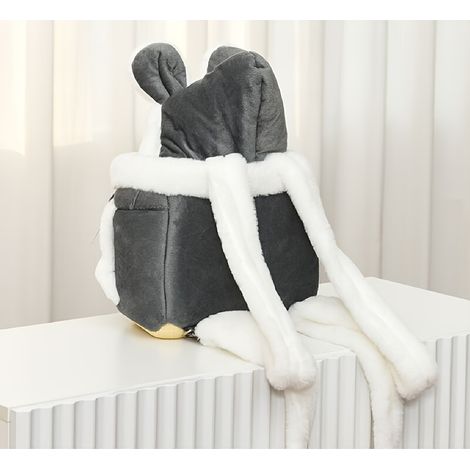Neue, warme und praktische Katzentragetasche für Winterausflüge, die Korb, Käfig und Rucksack in einem vereint. Maße: 30 x 25 x 30 cm, geeignet für Katzen bis 6 kg.