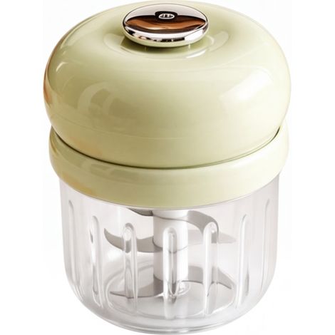 Beyamis Mini hachoir USB 350ml - Verre inox légumes oignons