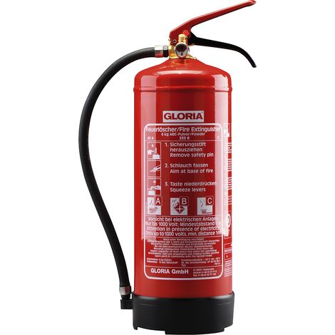 PD6GA EXTINCTEUR, POUDRE GLORIA 002111.2046