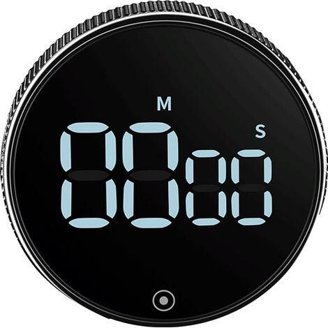 Digitaler Küchenchronometer, großer LED-Bildschirm, Küchenstoppuhr, magnetischer Küchenchronometer, Countdown-Timer, 3 Lautstärkestufen, einfach für Kinder und ältere Menschen