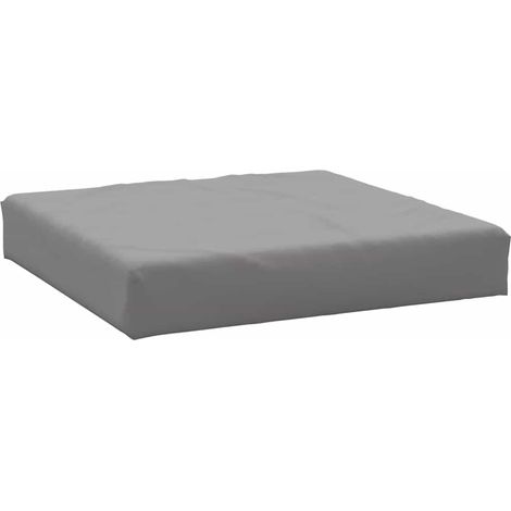 Coussin d'extérieur，Coussin de palette gris 60x60x9,5 cm tissu oxford CFW676391 (1/5)