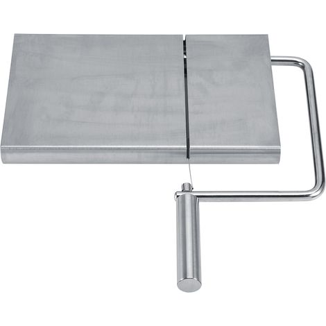Set aus 3 Backplatten und Käseschneider mit Drahtklinge, Schneidebrett zum Dessert, Kochen, Servieren und Backen. (1/5)
