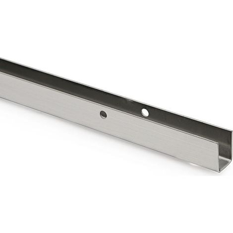 PERFIL FORMA "U" INOXIDABLE CABINE 1,80M. INOXIDABLE 304