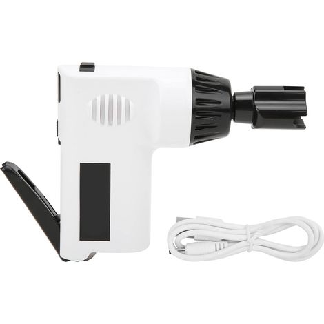 Enrouleur de Cordes de Guitare électrique sans Fil Enrouleur de Cordes D'instrument Universel Perceuse de Guitare Batterie Rechargeable Intégrée de 800mAh avec Câble USB blanche (1/5)