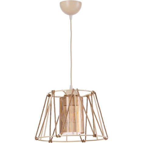 lampada da soffitto onli "selin" piccola crema d30 1xe27 (1/4)