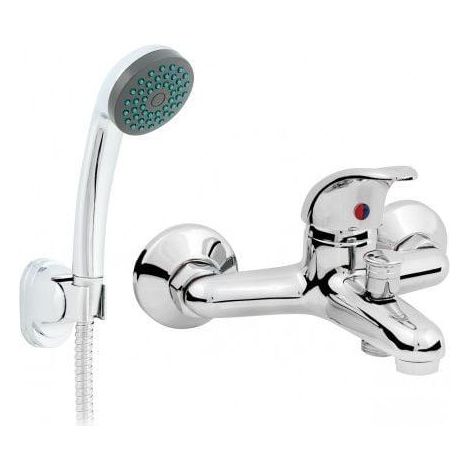 Hydroland Badewannenarmatur Deluxe Chrome Wandmontage