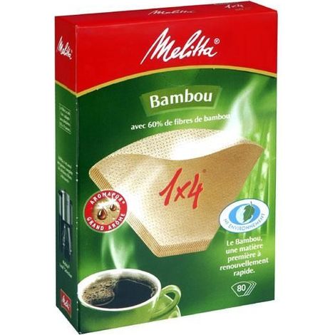 Filtre papier de bambou bg taille 1 x 4 80 (1/5)