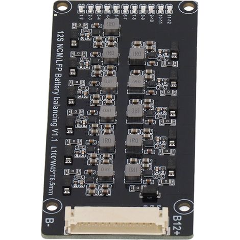 Aktiver 12-saitiger LFP-Equalizer mit Batteriebetrieb, einfach zu bedienen, tragbare Equalizerplatine mit Batteriebetrieb. (1/5)