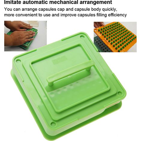 Machine à Remplir 100 Capsules Vides - Plaque de Remplissage pour Poudres - Taille 00 (1/5)