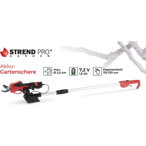 Set Schere Strend Pro Garden, 7,2 V, Garten, Akku, 111216 + Teleskopstange 111248 (1/5)