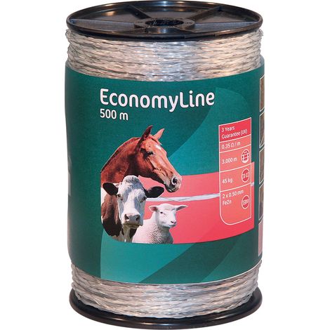 KERBL CORDA ELETTRICA 14 MM 500 MT RECINZIONE ELETTRICA