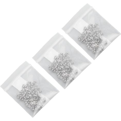 Kit de 300 vis décoratives en métal pour lunettes, pour la réparation et l'entretien (2,5 x 1,2 x 1,6 mm / 0,1 x 0,05 x 0,06 po) (1/5)