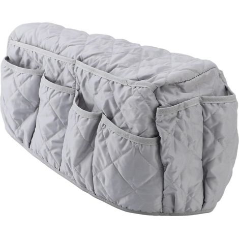 Sofa Armrest Storage Bag, Support (GRAY) (1/5)