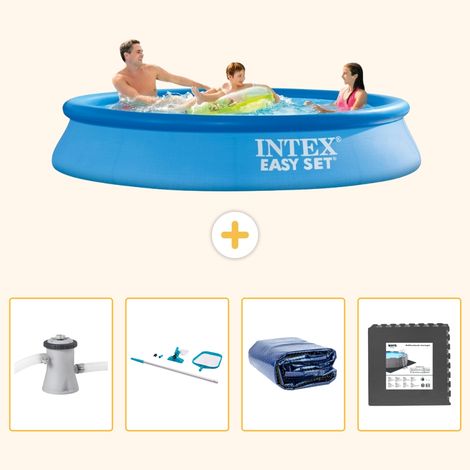 Intex Piscine Easy Set Ronde - 305x61 cm - 5-pièces S217 (1/5)