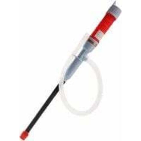 Rouge Electrique Pompe à Siphon de Transfert Batterie Liquide l'eau Pompe à Piles Tuyau de Siphon Essence Gaz Carburant Pompe Main Aspiration (1/5)