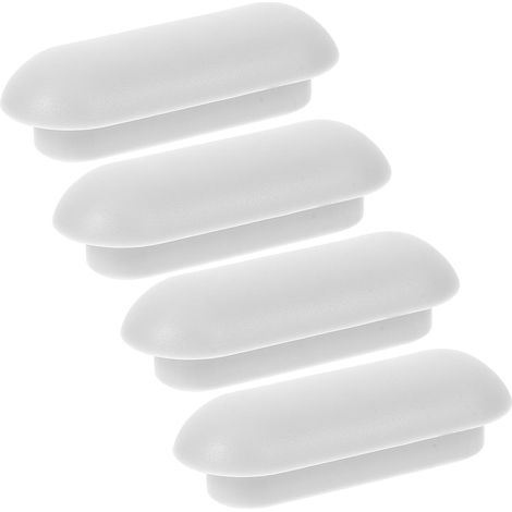Butoirs de Couvercle de Toilette Lot de 4 en Plastique (1/5)