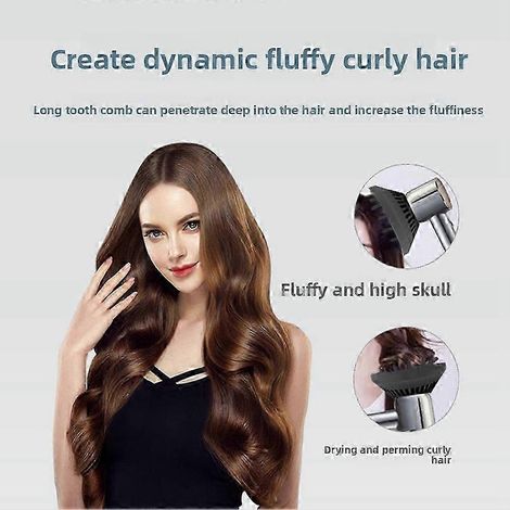 Compatible avec le diffuseur et le bonnet de sèche-cheveux Dreame Gleam and Glory, blanc EM (1/5)